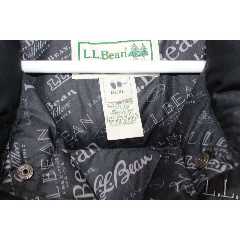 Ll Bean Beans Trail Model Down Jacket Midnight Bl… - image 5